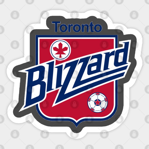 Toronto Blizzard Sticker by AndysocialIndustries